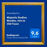 Majestic Studios Rhodes, Min To Old Town