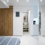 Elegant Blue Rhodes Center Apartment