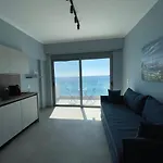 Charaki Sea Breeze Modern Studio With A Refreshing Balcony View